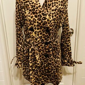 Leopard Print Jacket